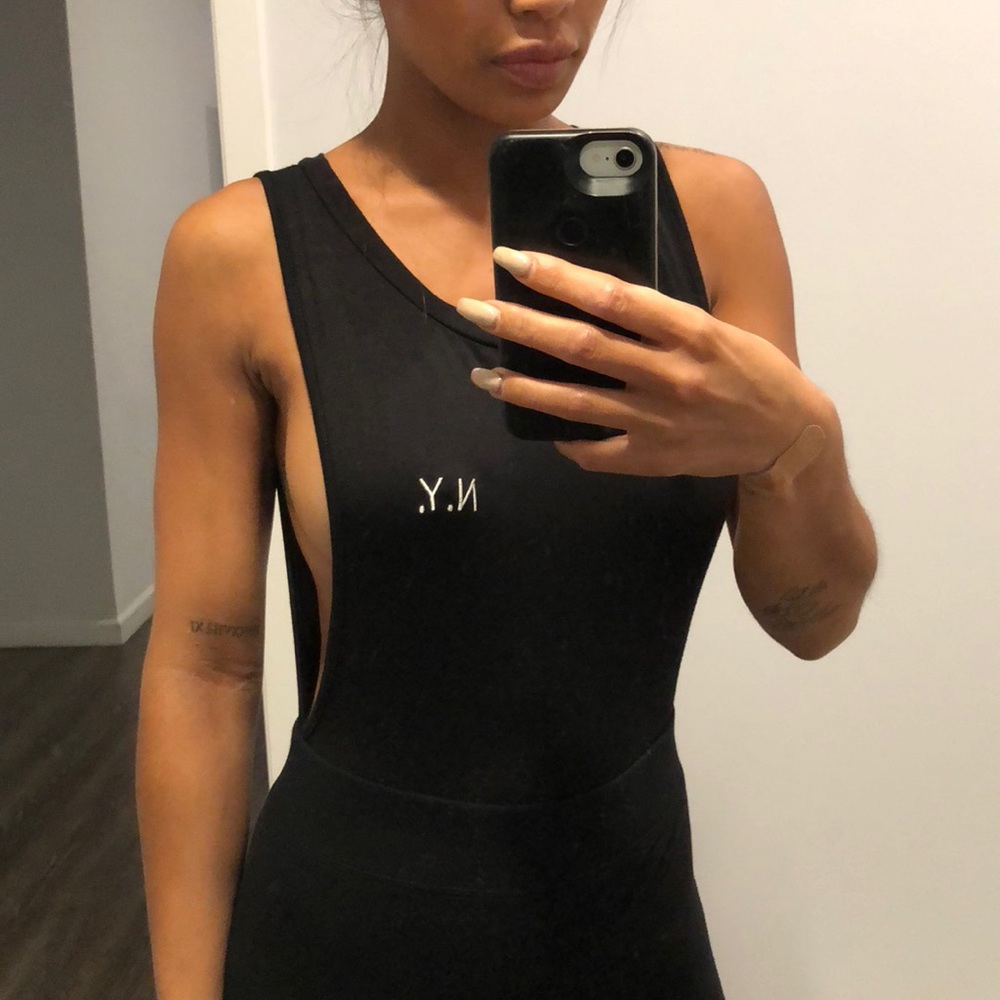 * NY side boob bodysuit